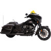 Klock Werks #KWW-04-0633 - Ice Flare® Windshield - 10" - Yellow Ice - '14-'26 Indian