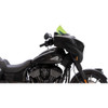 Klock Werks #KWW-04-0634 - Ice Flare® Windshield - 10" - Green Ice - '14-'26 Indian