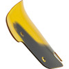 Klock Werks #KWW-04-0638 - Kolor Flare® Windshield - 10" - Yellow - '14-'26 Indian