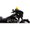 Klock Werks #KWW-04-0638 - Kolor Flare® Windshield - 10" - Yellow - '14-'26 Indian
