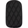 Drag Specialties Seats - Rear Solo Seat - Wide - Double Diamond - Black Stitch - FLH/FLT '97-'23