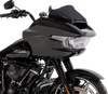 Klock Werks #KWW-01-0708-B - Sport Flare Windshield - 8" - Black - FLTR
