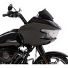 Klock Werks #KWW-01-0708-B - Sport Flare® Windshield - 8" - Black - FLTR