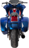 Bagger Nation #CRF-M8ST-LR-B - The Fix Rear Fender - Black Frame Plate - M8 Softail