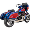 Paul Yaffe Bagger Nation #CRF-M8ST-LR-B - The Fix Rear Fender - Black Frame Plate - HD Softail '20-'23