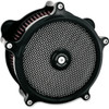 Performance Machine (PM) #0206-2165-B - Super Gas Air Cleaner Kit - Black
