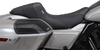 Mustang Kodlin Signature Series Squareback Seat - Black w/ Gunmetal Stitch - FLH/FLT '23-'24