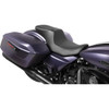 Drag Specialties Seats - Predator 2-Up Seat - Solar Leather - Smooth - w/o Backrest - FLT/FLH '23-'24