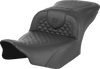 Saddlemen Roadsofa Seat - Dragon Scale Stitch - w/o Backrest - FLTR/FLHX '23-'24