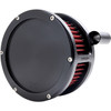 Feuling Parts #5443 - BA Air Cleaner Kit - Black with Red Filter - Twin Cam