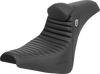 Saddlemen Pro Series SDC Performance Seat - w/ Backrest - Tuck-n-Roll/Carbon Fiber - Gripper - FX '18-'24