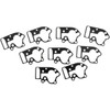 Cometic #C9382-010 - Oil Pump Cover Gasket - '84-'91 EVO