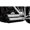 Vance & Hines #17335-22 - Shortshots Staggered Exhaust System - Chrome