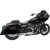 Vance & Hines #27321-22 - 2-into-1 High Output PCX™ Exhaust System - Brushed - Touring