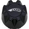 AMS #BNA-1037ABS - Center Cap - Replacement/Wheel - Roll'n 108 - Black