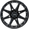 AMS #5706-046AS - Wheel - Roll'n 105 - Front/Rear - Black - 15x7 - 4/110 - 5+2