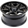 AMS #5707-046AS - Wheel - Roll'n 105 - Front/Rear - Black - 15x7 - 4/137 - 5+2