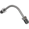 Goodridge #P691-03C - Universal Banjo - Long AN3 Adaptor - 90° Side Bend - Stainless Steel