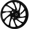 Coastal Moto #3D-HUR213SB-ABST - Wheel - Hurricane 3D - Front - Dual Disc/with ABS - Black - 21x3.5