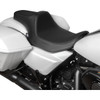 Drag Specialties Seats - Predator III Seat - Smooth - Black Solar Leather - FLT/FLH '23-'24