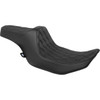 Drag Specialties Seats - Predator III Seat - Double Diamond - Black - FLT/FLH '23-'24