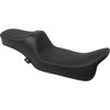 Drag Specialties Seats - Predator III Seat - Extended Reach - Smooth - Black Solar Leather - FLH/FLT '08-'24
