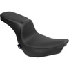 Drag Specialties Seats - Predator 2-Up Seat - Solar Leather - Smooth - FLSB/FXLRS '18-'24