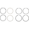 Hastings #2C5231 - Piston Rings - 107" Motor - 3.937" Standard - M8