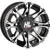 High Lifter #12HL03-1110 - Wheel - HL3 - Front/Rear - Gloss Black w/Machined - 12x7 - 4/110 - 4+3 (+10 mm)