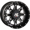 High Lifter #12HL04-1137 - Wheel - HL4 - Front/Rear - Gloss Black w/Machined - 12x7 - 4/137 - 4+3 (+10 mm)