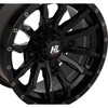 High Lifter #14HL21-1237 - Wheel - HL21 - Front/Rear - Gloss Black - 14x7 - 4/137 - 4+3 (+10 mm)