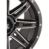 High Lifter #14HL22-1156 - Wheel - HL22 - Front/Rear - Gloss Black w/Machined - 14x7 - 4/156 - 4+3 (+10 mm)