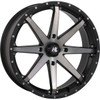 High Lifter #20HL10-1656 - Wheel - HL10 - Front/Rear - Matte Black/Smoke - 20x7 - 4/156 - 4+3 (+10 mm)
