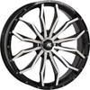 High Lifter #24HL21-1137 - Wheel - HL21 - Front/Rear - Gloss Black w/Machined - 24x7 - 4/137 - 4+3 (+10 mm)