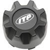 ITP #C110ITP - Center Cap - Replacement/Wheel - Hurricane - Black