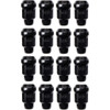 ITP #BLUG19BX - Lug Nuts - 60° Tapered - Black - M12 x 1.25 - 16 Pack
