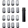 ITP #ALUG22BX - Lug Nuts - 60° Tapered - Chrome - M12 x 1.50 - Splined with Key - 20 Pack