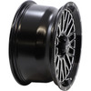 ITP #1422736731B - Wheel - Momentum - Front/Rear - Black/Milled - 14x7 - 4/156 - 5+2 (+30 mm)