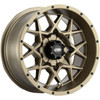 ITP #1428636729B - Wheel - Hurricane - Front/Rear - Bronze - 14x7 - 4/110 - 5+2