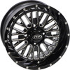ITP #1522740731B - Wheel - Momentum - Front/Rear - Black/Milled - 15x7 - 4/137 - 5+2 (+30 mm)