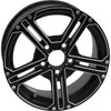 ITP #1522761727B - Wheel - SS212 - Front/Rear - Milled Black - 15x7 - 5/4.5 - 6+1 (+61.8 mm)