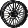 ITP #1822743731B - Wheel - Momentum - Front/Rear - Black/Milled - 18x6.5 - 4/156 - 4+2.5 (+10 mm)