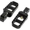 Joker Machine #08-642-8B - Serrated Stubby Foot Pegs - Black - Indian