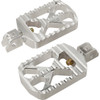 Joker Machine #08-646-6 - Bear Claw Foot Pegs - Silver - Harley-Davidson