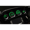 Koso North America #BA064902 - HD-03 - Four-Piece LCD Gauge Kit - Eight Changeable Colors