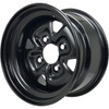 Moose Offroad - Steel Wheel - Black - 12x7 - 4/156 - 4+3