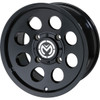Moose Offroad - Wheel - 26X - Front - Black - 12x7 - 4/110 - 4+3
