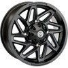 Moose Offroad - Wheel - 361X - Rear - Black - 12x8 - 4/110 - 4+4