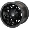 Moose Offroad - Wheel - 416X - Front - Black - 12x7 - 4/136 - 4+3