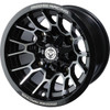 Moose Offroad - Wheel - 24X - Front/Rear - Black - 14x7 - 4/156 - 5+2